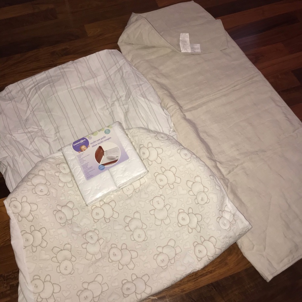 RH Baby & Child quilt and fitted crib sheet
